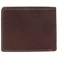 Load image into Gallery viewer, Timberland Genuine Pebble Leather Removable Passcase Wallet Brown NWT
