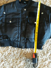 Load image into Gallery viewer, Forever 21 women's Puff Bomber Jacket Black Small