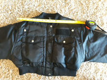 Load image into Gallery viewer, Forever 21 women's Puff Bomber Jacket Black Small