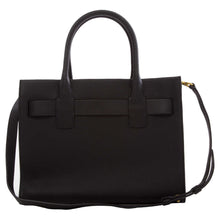 Load image into Gallery viewer, TORY BURCH NWT $598 Black Gemini Link Leather Tote Handbag Bag