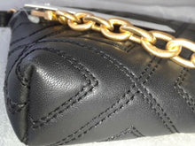 Load image into Gallery viewer, Tory Burch Fleming Chain Leather Cross-Body Handbag Black