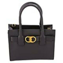 Load image into Gallery viewer, Tory Burch Women Satchel Purse Black Gemini Link Leather Small Tote New with tag