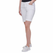 Load image into Gallery viewer, DKNY Jeans Women's Roll Cuff Denim Bermuda Shorts