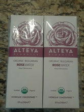 Load image into Gallery viewer, Alteya Organics Bulgarian Rose Water 8 fl oz, 2-pk, 100% Real Rose Flower Water
