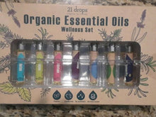 Load image into Gallery viewer, 21 Drops Essential Oil Therapy Organic Essential Oils Wellness Set