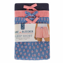 Load image into Gallery viewer, Jane and Bleecker Ladies' Sleep Short, 3-pack