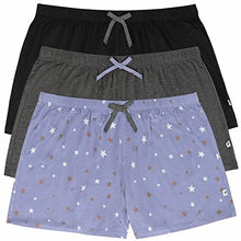 Load image into Gallery viewer, Jane and Bleecker Ladies' Sleep Short, 3-pack