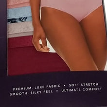 Load image into Gallery viewer, Carole Hochman Womens 5-Pack Midnight Hi-Cut Cotton Hipster