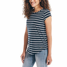 Load image into Gallery viewer, Nautica Womens Slub Tee