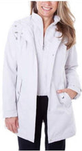 Load image into Gallery viewer, HFX Ladies' All Weather Trench Coat Small White