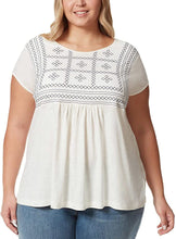 Load image into Gallery viewer, Gloria Vanderbilt Ladies' Embroidered Tee, Crewneck Short Sleeve Tee