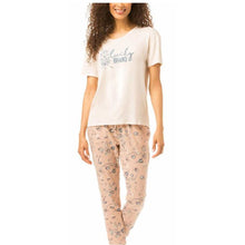 Load image into Gallery viewer, Lucky Brand Women's 3 Piece Pajama Set, Tee, Short and Pant