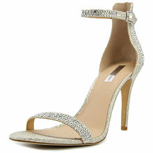 Load image into Gallery viewer, INC International Concepts Womens roriee Open Toe Casual, Champagne, Size 6.5M