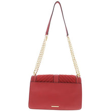 Load image into Gallery viewer, Rebecca Minkoff Women's Love Crossbody with Tassel Deep Red Crossbody Bag