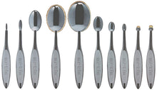 Load image into Gallery viewer, Artis Elite Collection Makeup Brushes Set of 10 Smoke Finish
