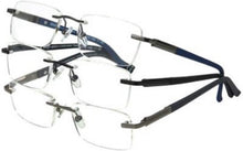 Load image into Gallery viewer, Design Optics By Foster Grant Rimless Metal 3 Pack