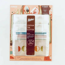 Load image into Gallery viewer, Ziploc Makeup and Accessory Bags, 15-pack