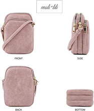 Load image into Gallery viewer, Mali + Lili, Josie Triple Compartments Crossbody Bag for Women