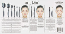 Load image into Gallery viewer, Artis Elite Collection Makeup Brushes Set of 10 Smoke Finish
