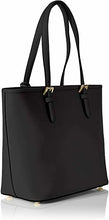 Load image into Gallery viewer, Michael Kors Women's Medium Jet Set Saffiano Leather Zip Top Tote Top-Handle Bag