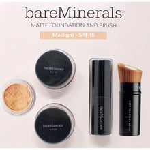 Load image into Gallery viewer, bareMinerals Matte Foundation And Brush SPF 15