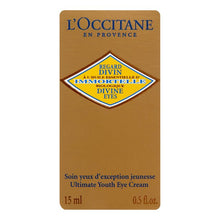 Load image into Gallery viewer, L'Occitane Immortelle Divine Eyes Ultimate Youth Eye Cream 0.5 fl oz