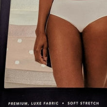 Load image into Gallery viewer, Carole Hochman Womens 5-Pack Midnight Hi-Cut Cotton Hipster