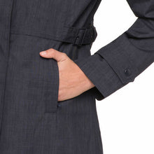 Load image into Gallery viewer, Kirkland Signature Ladies' Trench Rain Jacket Navy Blue XL New with tags