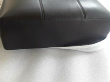 Load image into Gallery viewer, Tory Burch Block-T Triple Compartment Leather Tote Bag Black NWT