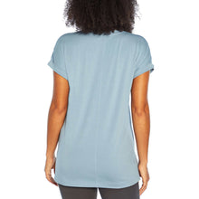 Load image into Gallery viewer, Banana Republic Women V-neck Roll Sleeve Tee Shirt