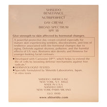 Load image into Gallery viewer, Shiseido Benefiance NutriPerfect Day Cream SPF 18, 1.7 Oz