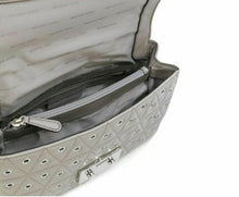 Load image into Gallery viewer, Michael Kors Sloan Studded Shoulder Bag Pearl Grey NWT
