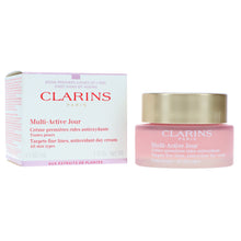 Load image into Gallery viewer, Clarins Multi-Active Jour Antioxidant Day Face Cream, All Skin Types, 1.6oz