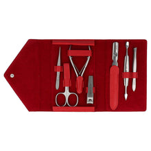 Load image into Gallery viewer, Nippes Solingen Stainless Steel 7-piece Manicure Set Pick your color
