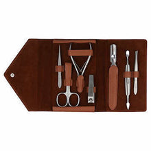Load image into Gallery viewer, Nippes Solingen Stainless Steel 7-piece Manicure Set Pick your color