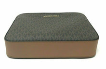 Load image into Gallery viewer, Michael Kors Women's Jet Set Brown Logo Crossbody Handbag Small BHFO 7986