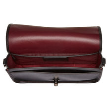 Load image into Gallery viewer, COACH Women's Glovetan Turnlock Crossbody DK/Black Crossbody Bag