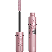 Load image into Gallery viewer, Maybelline Sky High Volumizing, Buildable, Lengthening Mascara Makeup, Defining, Curling, Multiplying, Washable Blackest Black, 0.2 fl oz