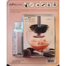 Load image into Gallery viewer, StylPro Makeup Brush Cleaner and Drier With Cleanser Liquid 5 fl oz
