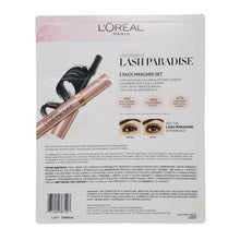 Load image into Gallery viewer, Loreal Paris Voluminous Lash Paradise 3 Pack Mascara Blackest Black