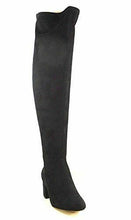 Load image into Gallery viewer, INC International Concepts Womens Rikkie Over-The-Knee Boots Black 5M