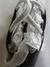 Load image into Gallery viewer, Tory Burch Block-T Triple Compartment Leather Tote Bag Black NWT