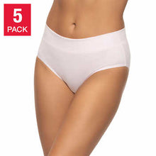 Load image into Gallery viewer, Felina, 5-Pack Pima Cotton Wide Waistband Hipsters
