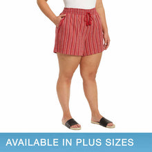 Load image into Gallery viewer, Briggs Womens Linen Blend Shorts