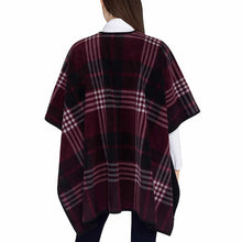 Load image into Gallery viewer, Ike Behar Womens Wrap With Sherpa One Size