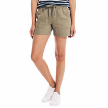 Load image into Gallery viewer, Nautica Ladies Linen Blend Pull-on Short