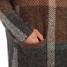 Load image into Gallery viewer, Joseph A Women's Open Front Pockets Drape Collar Soft Sweater Coat