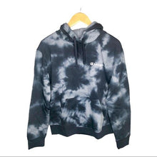 Load image into Gallery viewer, Champion Tie Dye Hoodie Sweatshirt Black Gray L New With Tags