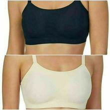 Load image into Gallery viewer, Carole Hochman Midnight Womens Smooth Comfort Bra 2 Pack