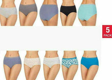 Load image into Gallery viewer, Carole Hochman Womens 5 Pack Midnight Cotton Luxe Briefs OpenBox